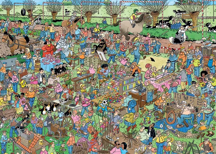 JVH LE MARCHÉ ARTISANAL  (1000 PIÈCES)