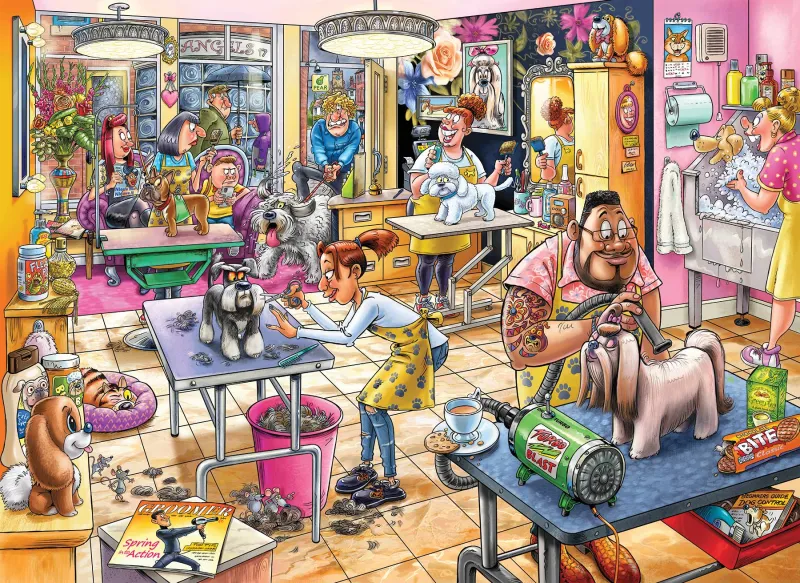 Wasgij Mystery 23 - Salon De Toilettage !