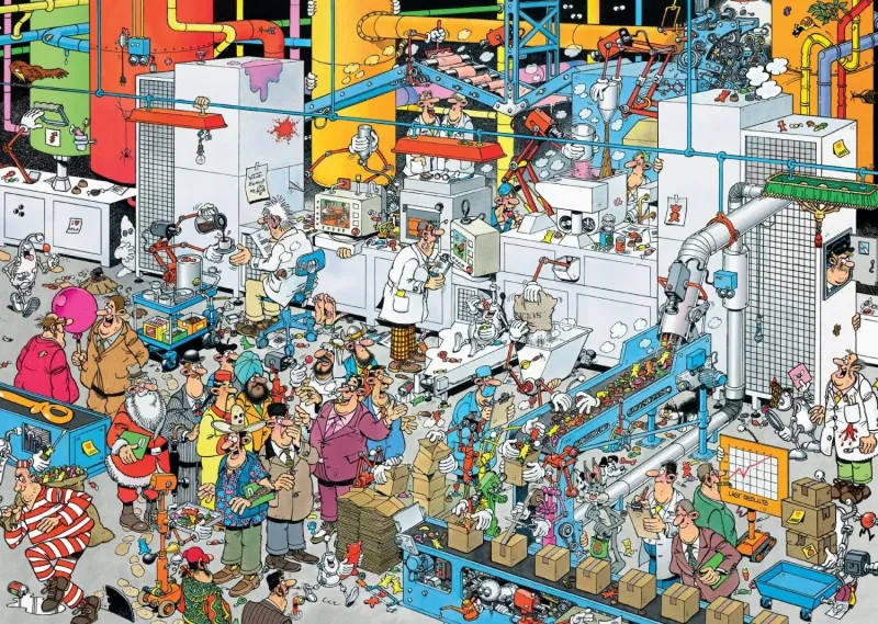 JVH FABRIQUE DE BONBONS (500 PIÈCES)