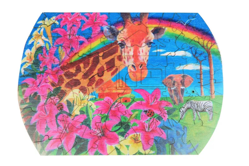 Puzzle en Bois - La Belle Demeure