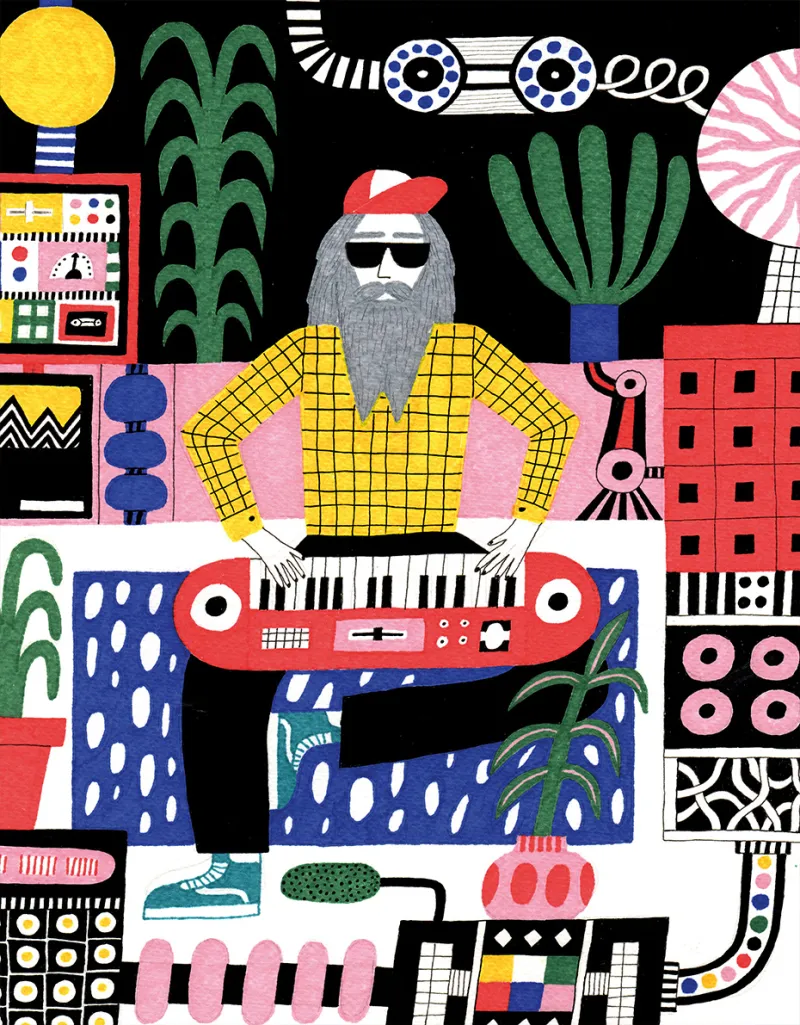Le Musicien Barbu