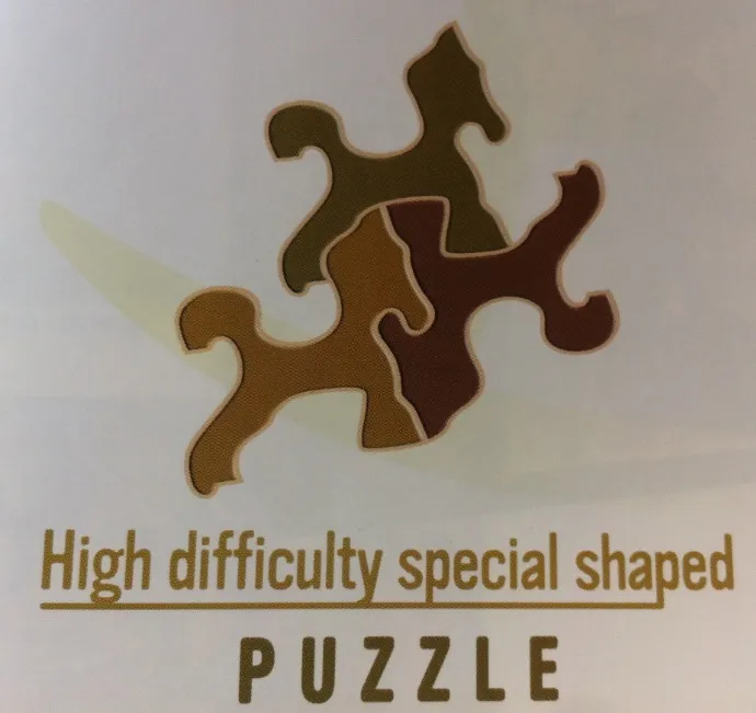 Puzzle Spécial / Difficile : Cheval Haflinger n°1