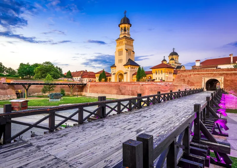 The Alba Carolina Fortress, Alba-Iulia
