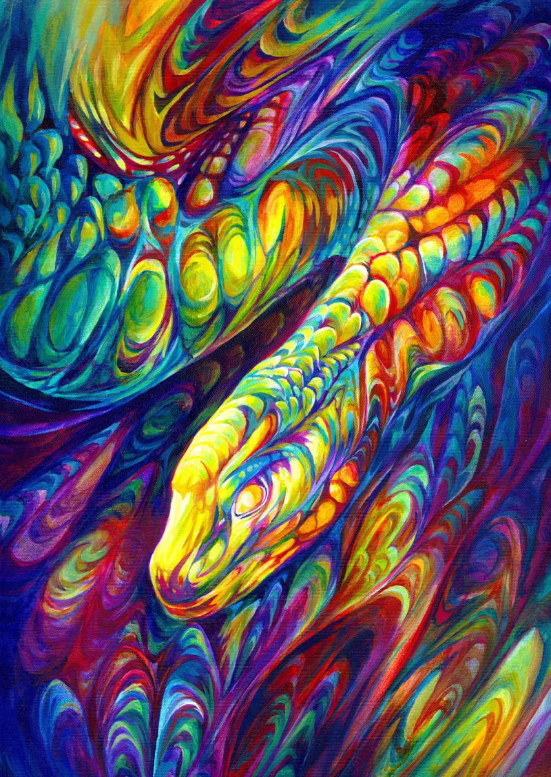Serpent Arc-En-Ciel