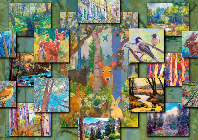 Collage Boisé