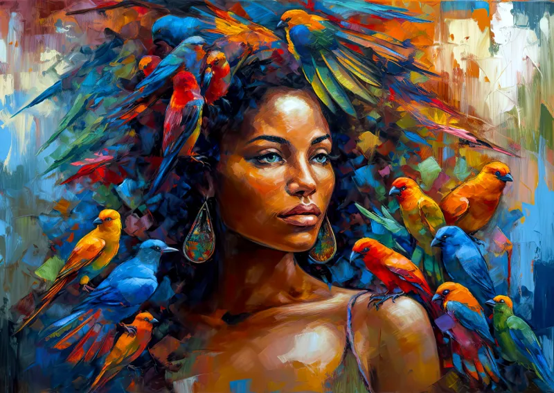 Reine des Plumes
