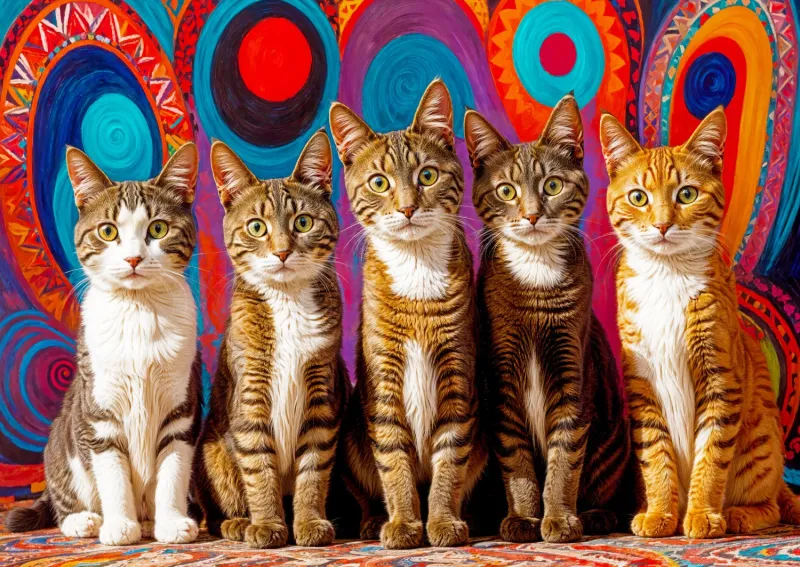 Cinq Chats