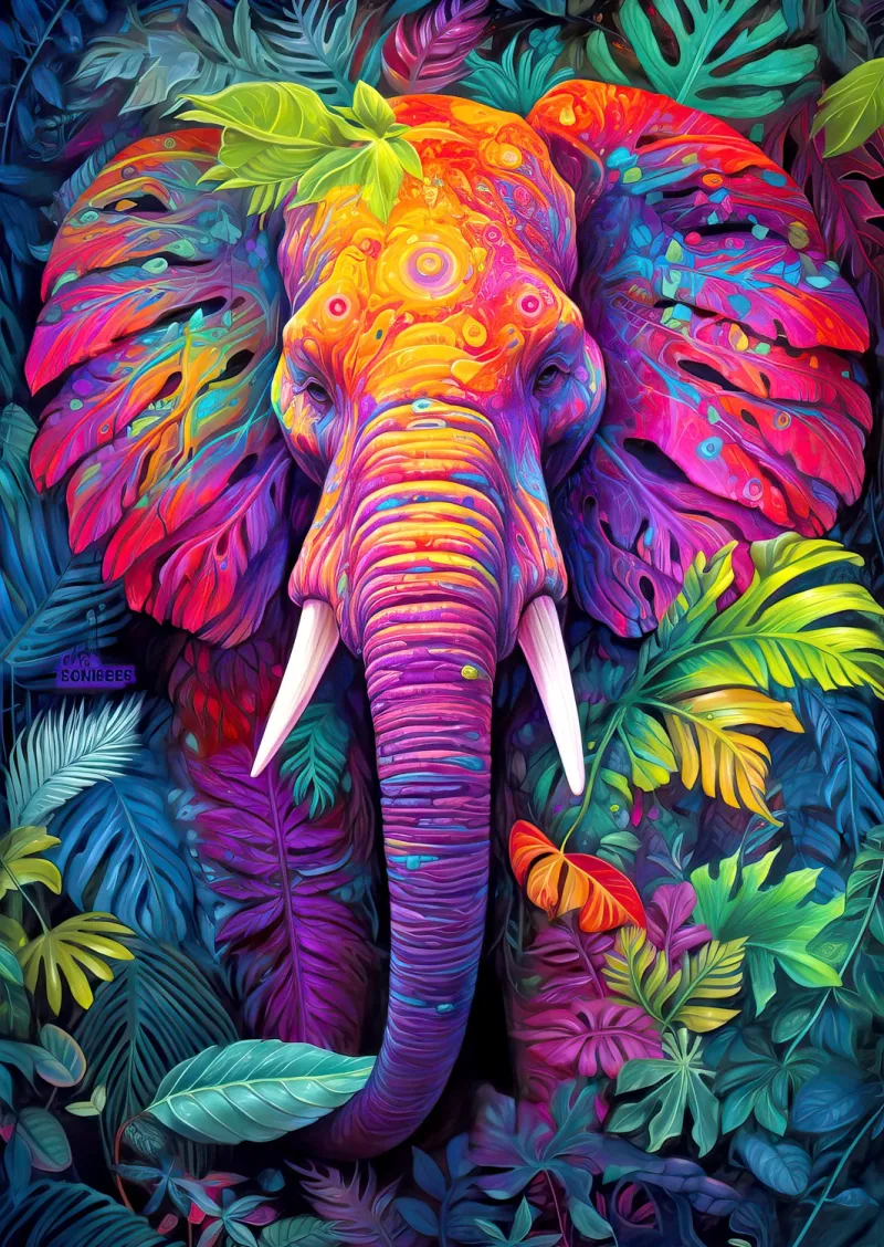 Éléphant Déguisé