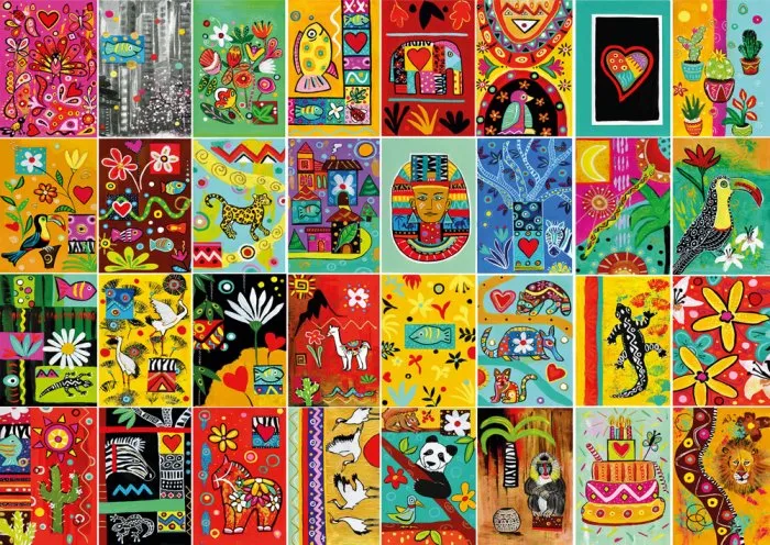 Mosaïque Pop Art