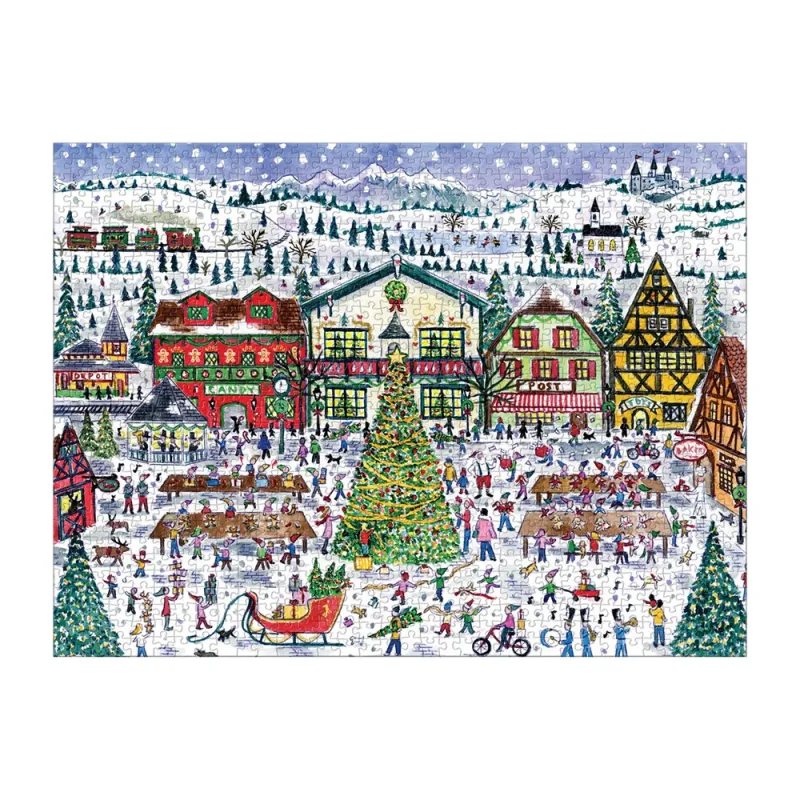 Village du Père Noël - Puzzle 1000 Pièces
