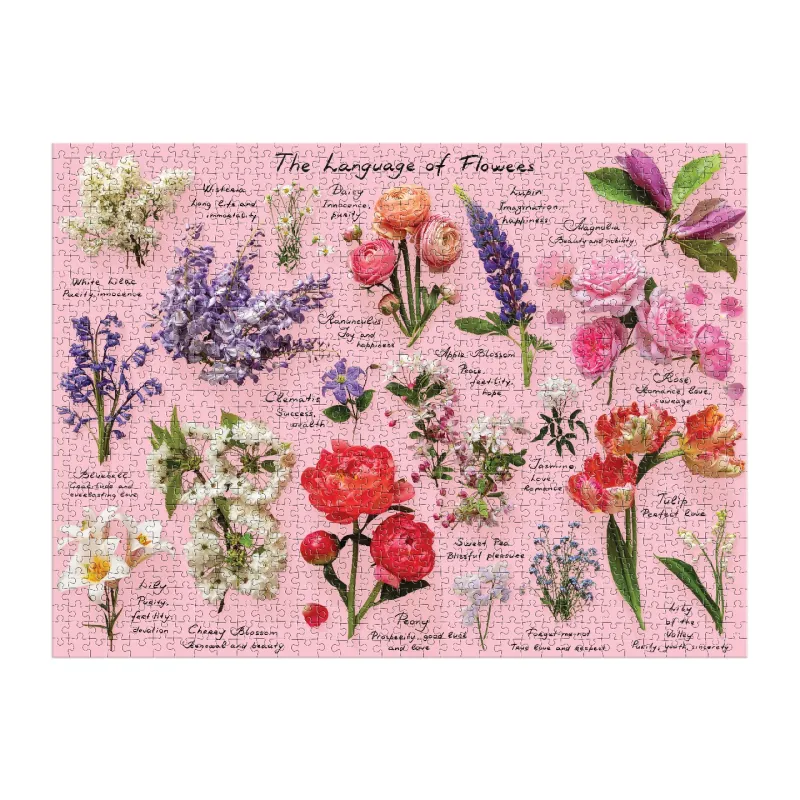 Langage des Fleurs - Puzzle 1000 pièces