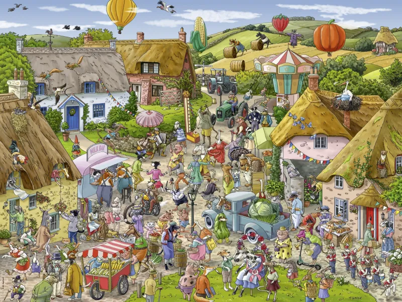 Boite Triangulaire - Country Fair
