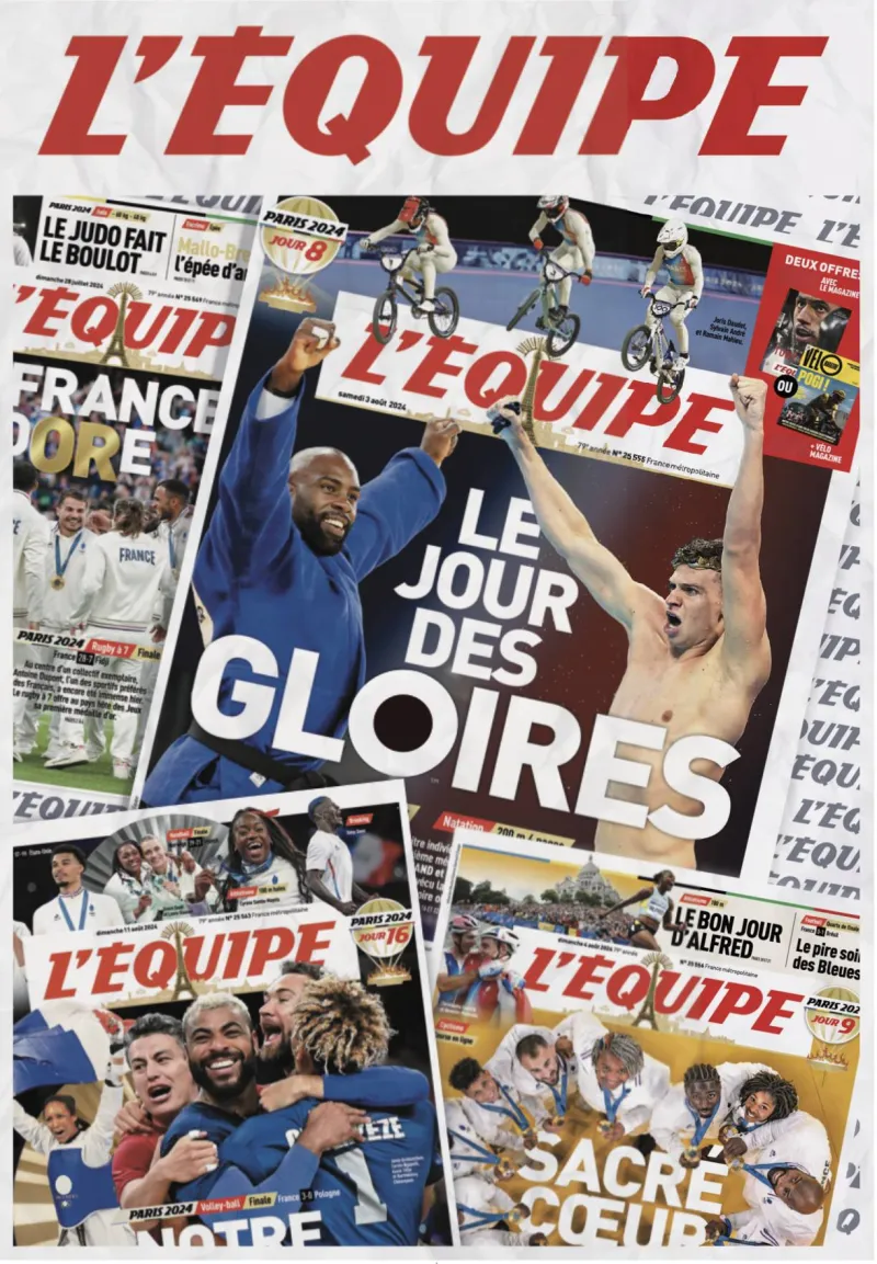 Les Médailles Françaises aux JO de Paris 2024