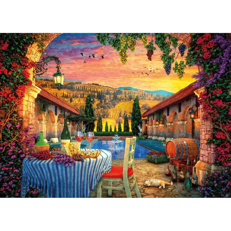 Coucher de Soleil en Toscane