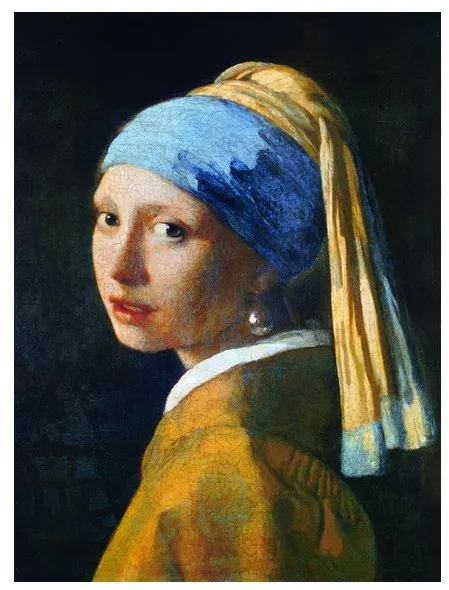 Vermeer Johannes : La Jeune Fille à la Perle, 1665