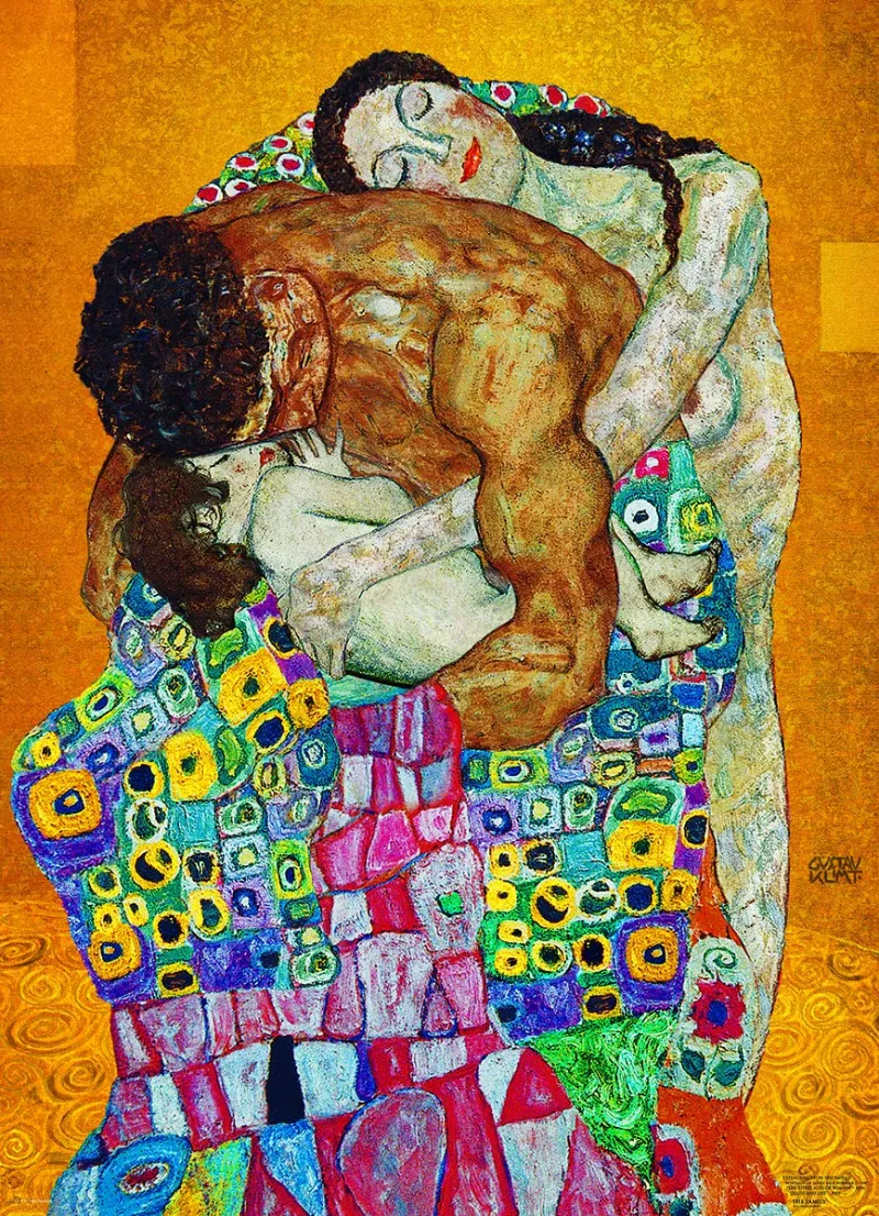 Gustav Klimt - La Famille