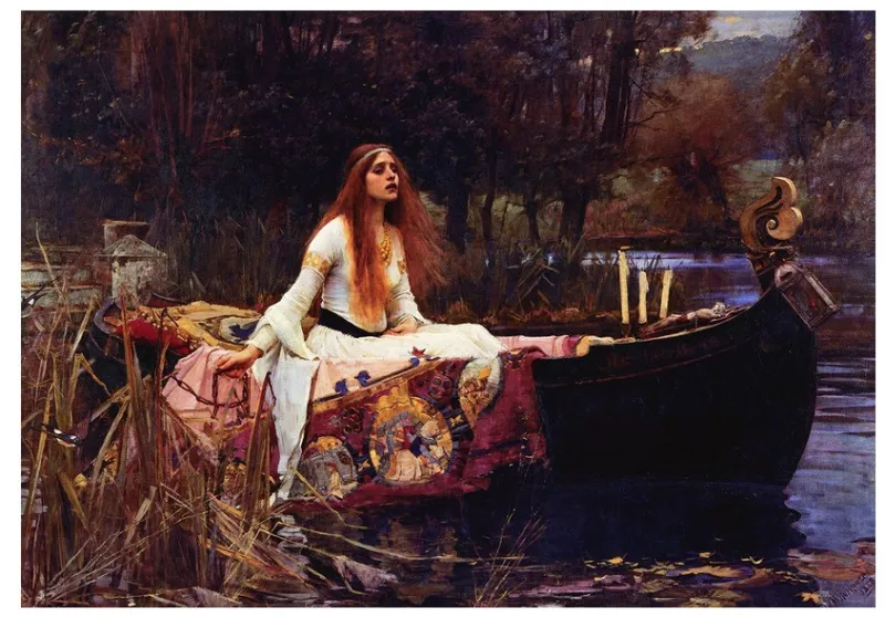 Waterhouse : The Lady of Shalott, 1888
