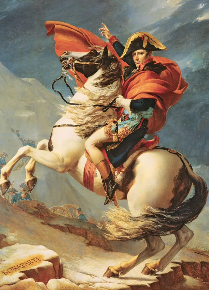 Bonaparte Franchissant le Grand-Saint-Bernard