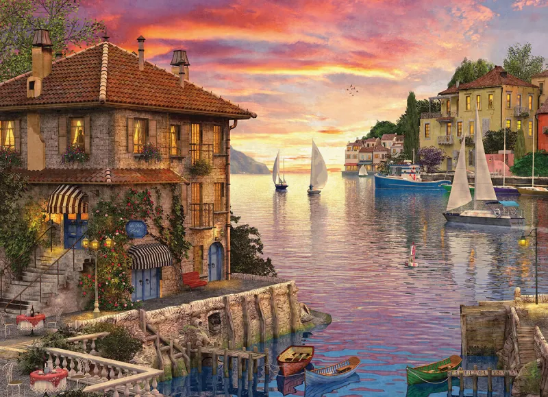 Dominic Davison - Mediterranean Harbor