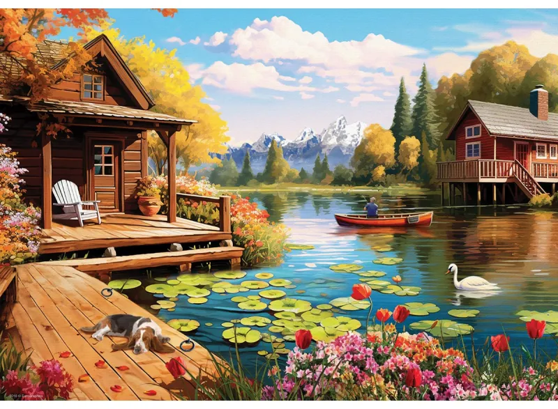 Connecting Pieces - Lake Cottage
