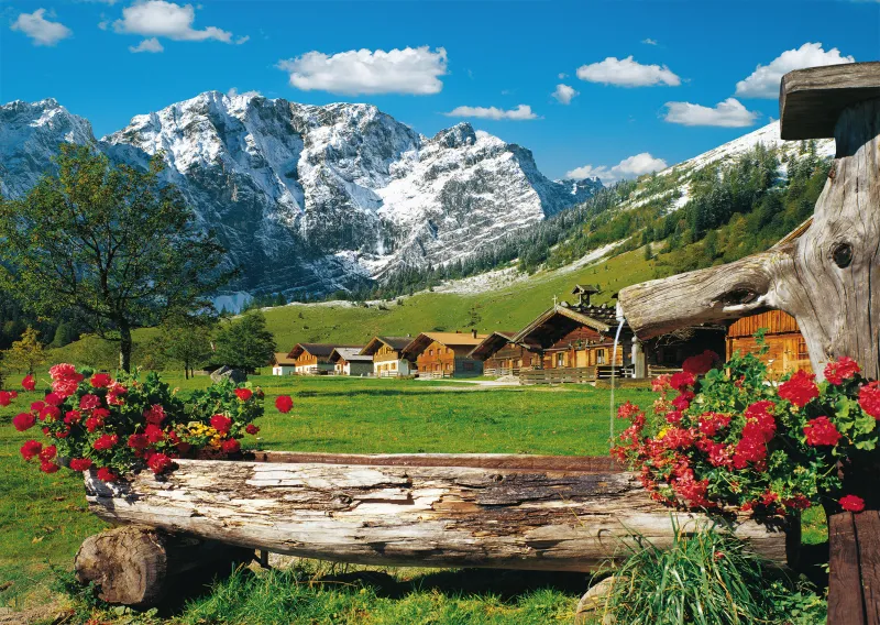 Vue sur l'Idylle de la Montagne
