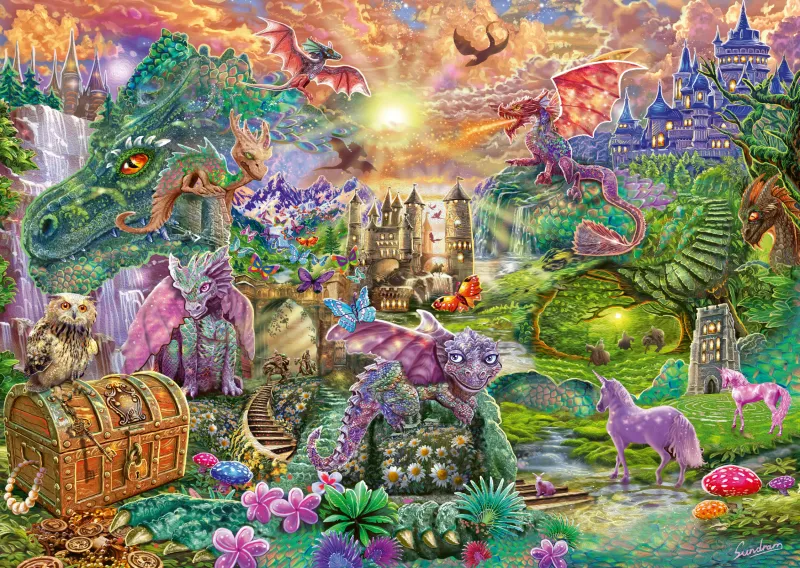 Le Pays du Dragon Enchanté