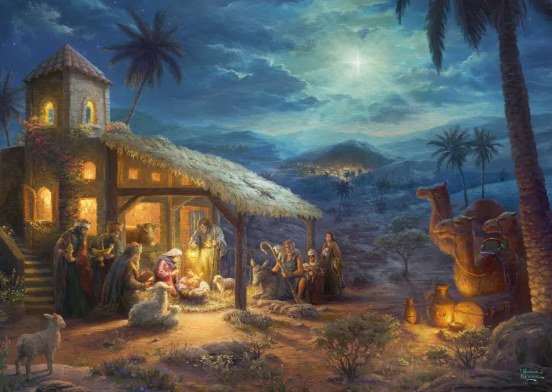 Thomas Kinkade, Spirit, la Naissance de Jésus