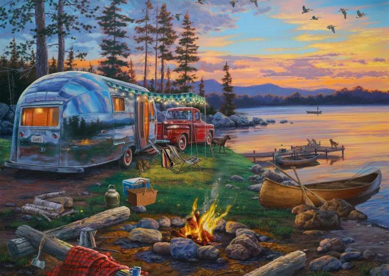 Place de Camping Idyllique