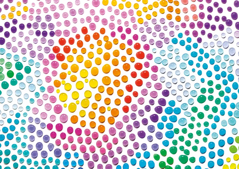 Bulles de Savon Colorées
