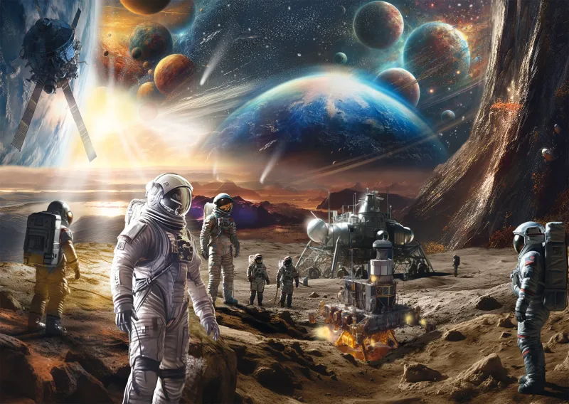L'Ultime Frontière : Missions Spatiales
