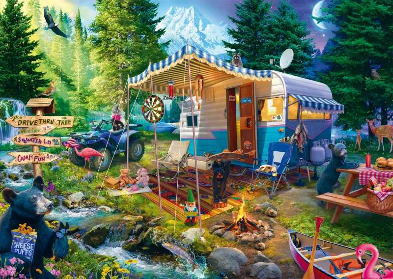 Jeff Haynie - Caravane dans la montagne