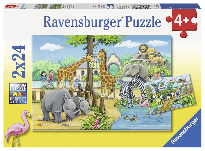 2 Puzzles - Au Zoo