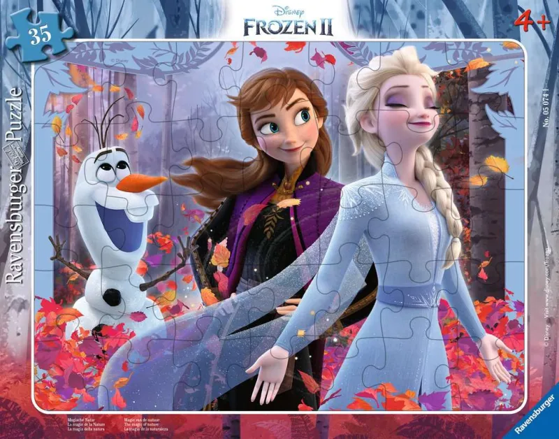 Puzzle Cadre - La Reine des Neiges II