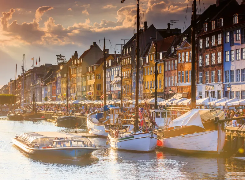 Coucher de Soleil à Copenhague