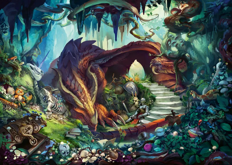 Escape Puzzle - Grotte du Dragon
