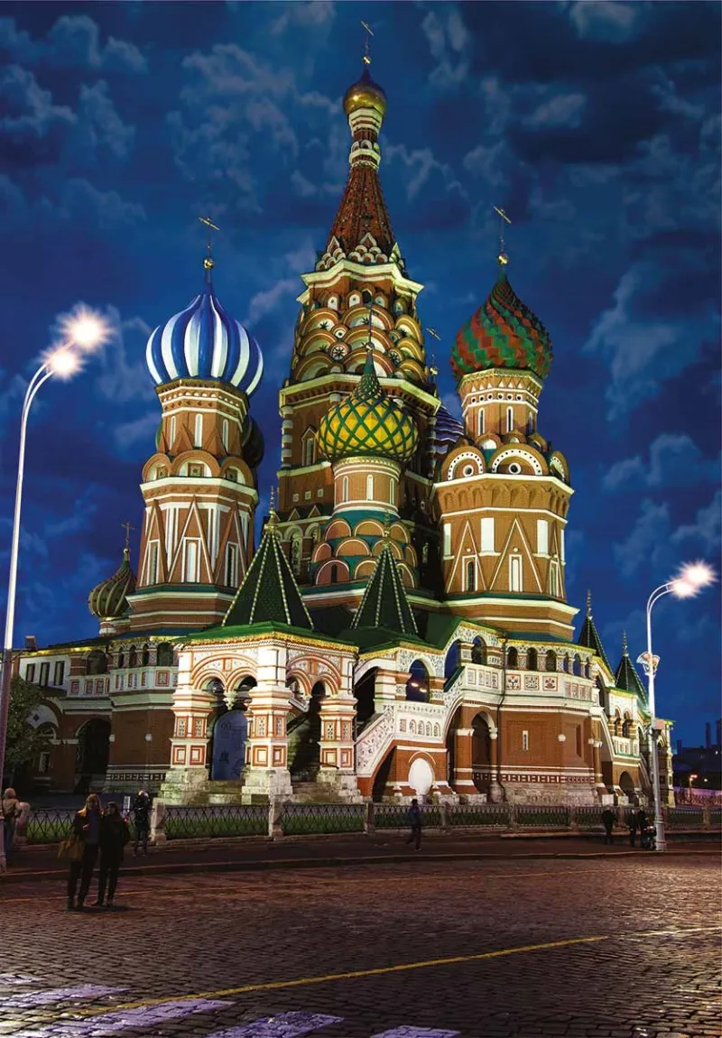 Russie, Moscou - Cathédrale Saint-Basile-le-Bienheureux