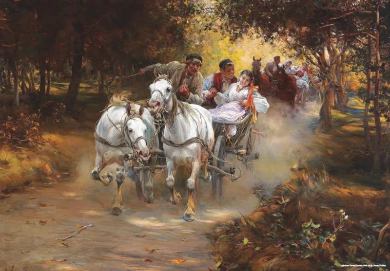 Alfred Wierusz-Kowalski - Country Wedding