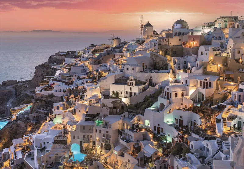 Ombres De Santorin