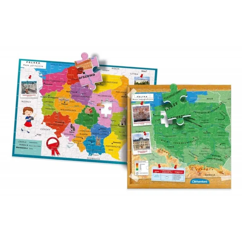 Carte de la Pologne