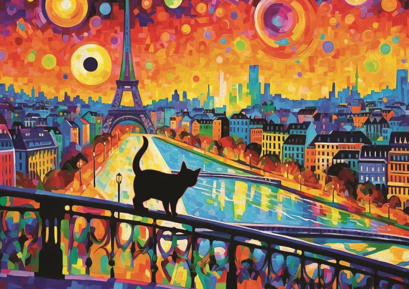 Chat À Paris
