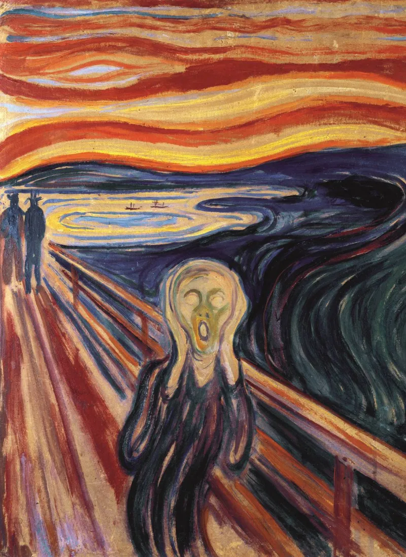 Puzzle en Bois - Edvard Munch