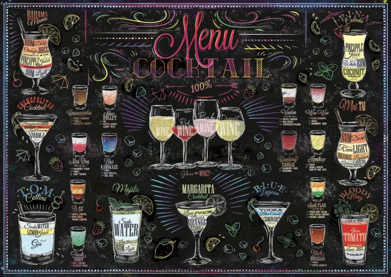 Carte Des Cocktails