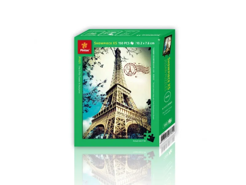 Puzzle en Plastique - La Tour Eiffel en Automne