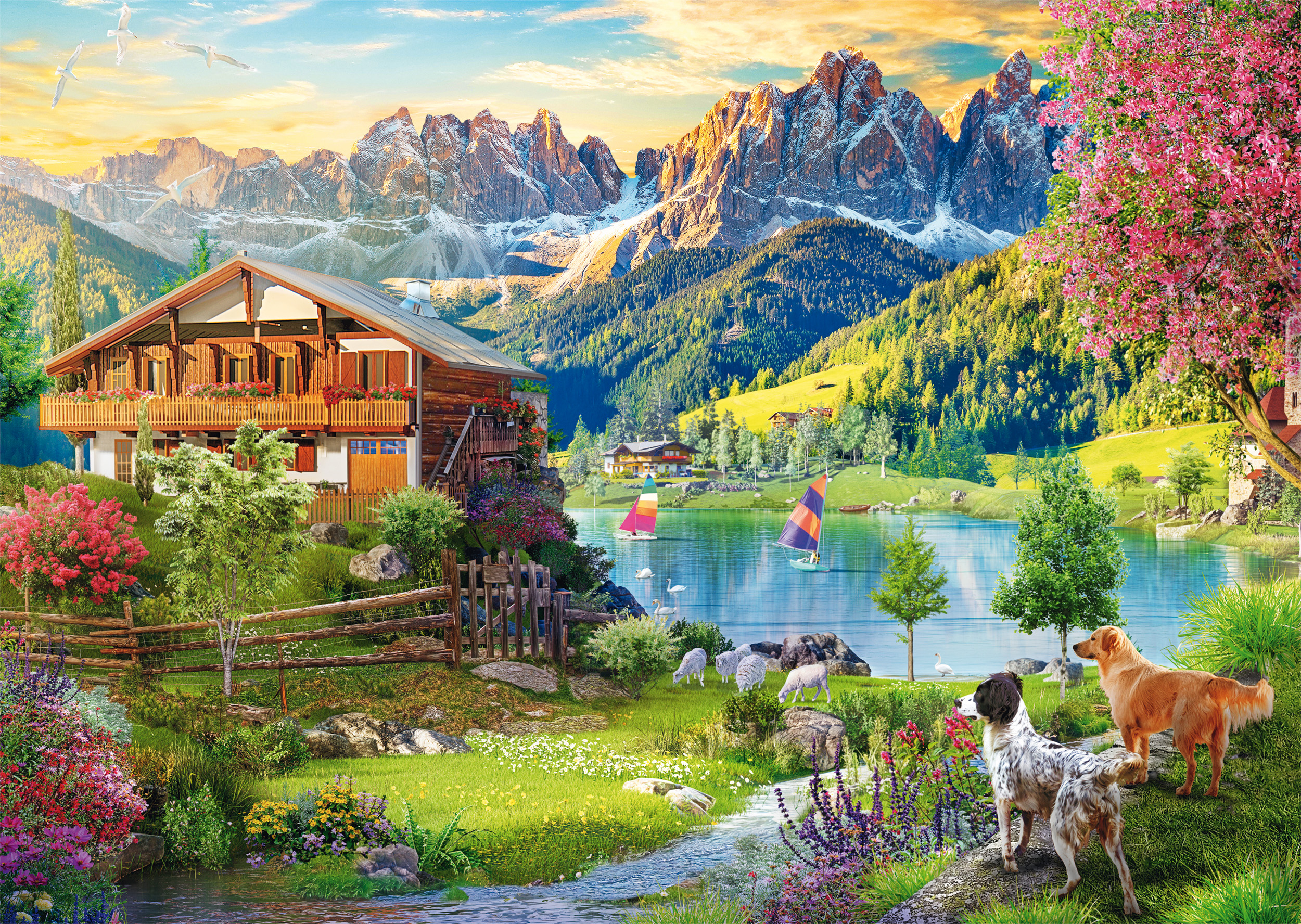 Détente dans les Dolomites