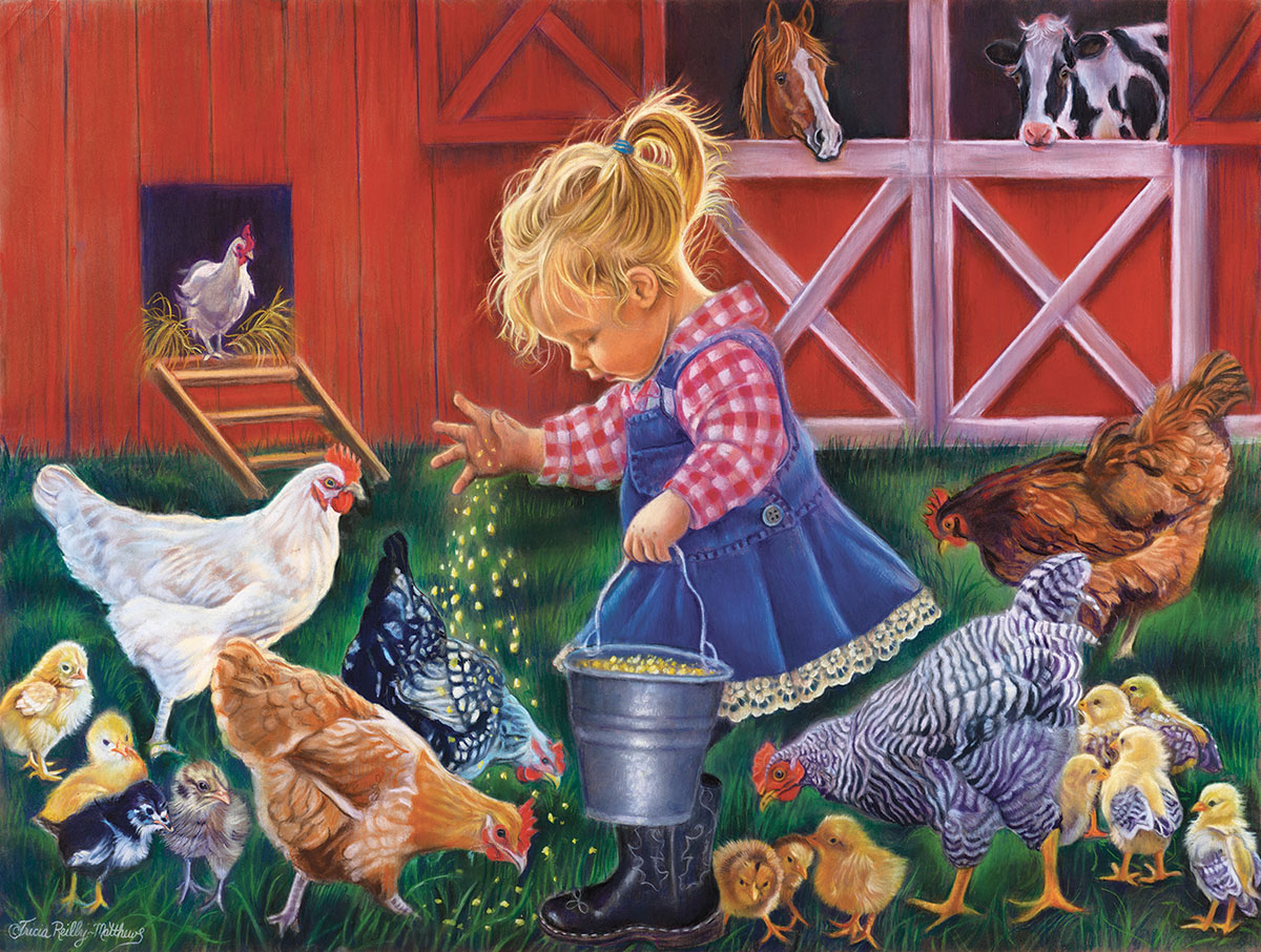 Pièces XXL - Little Farm Girl