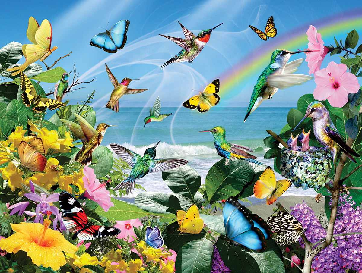 Pièces XXL - Lori Schory - Colibris à la plage