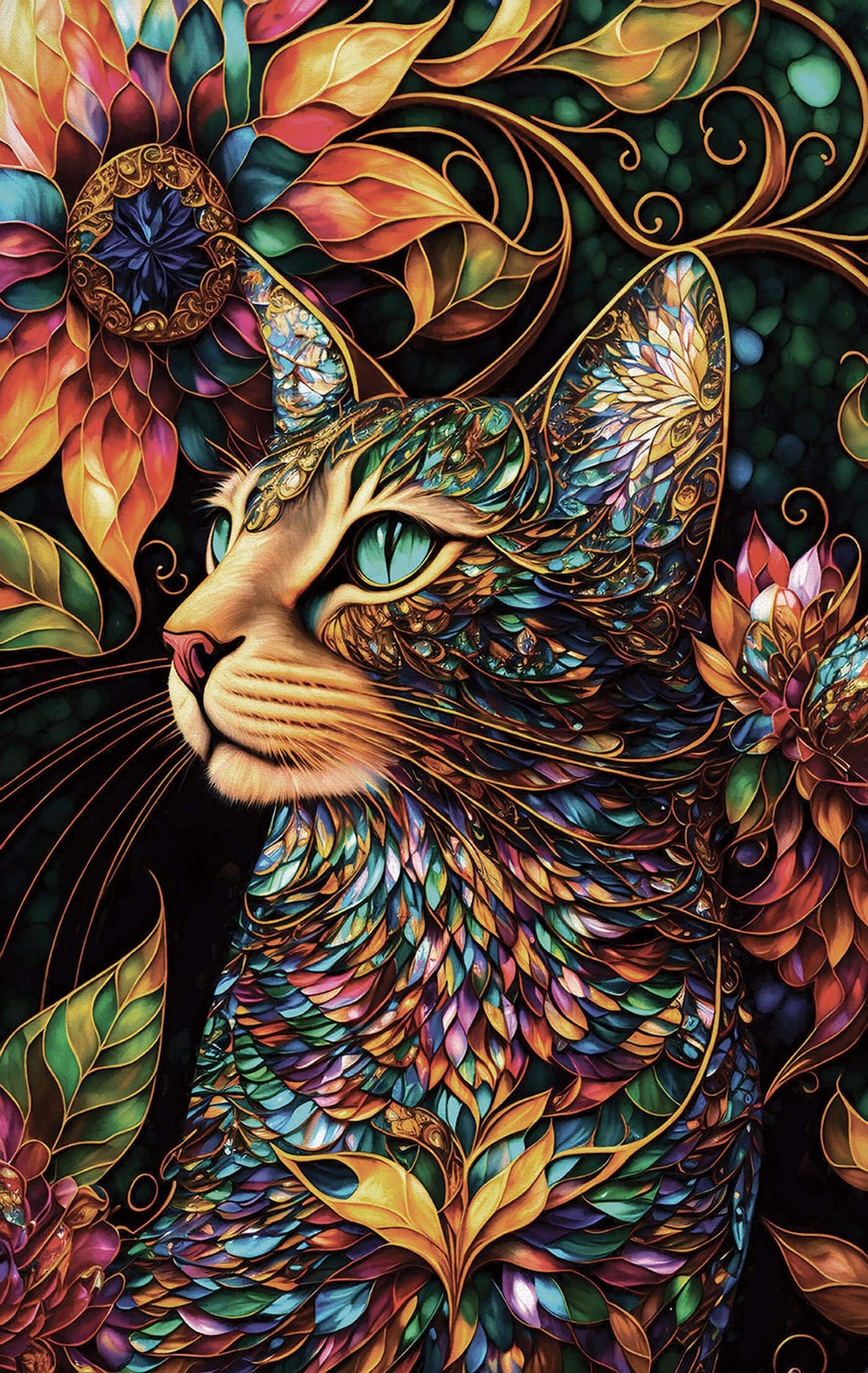 Un Chat Heureux
