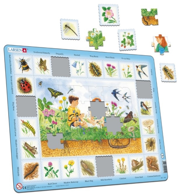 Puzzle Cadre - Campagne (en Russe)