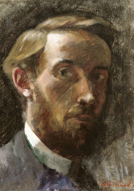 Edouard Vuillard : Autoportrait à l'Age de 21 ans, 1889