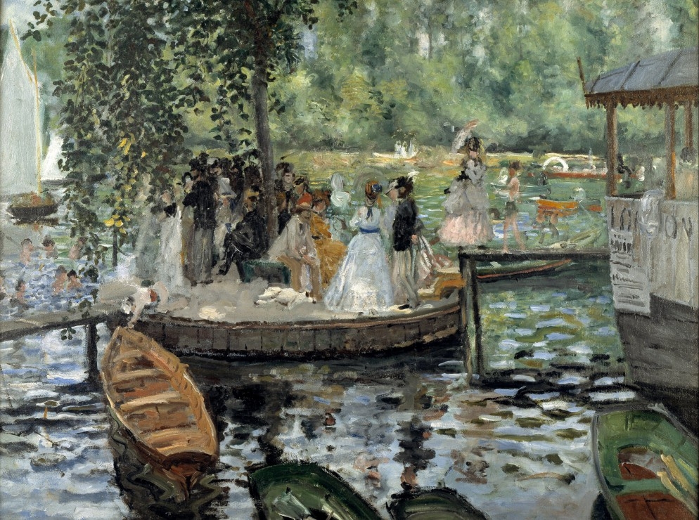 Auguste Renoir : La Grenouillère, 1869